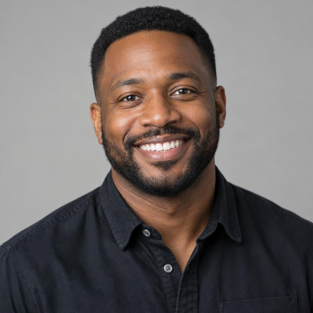 Portrait of a male camera training instructor